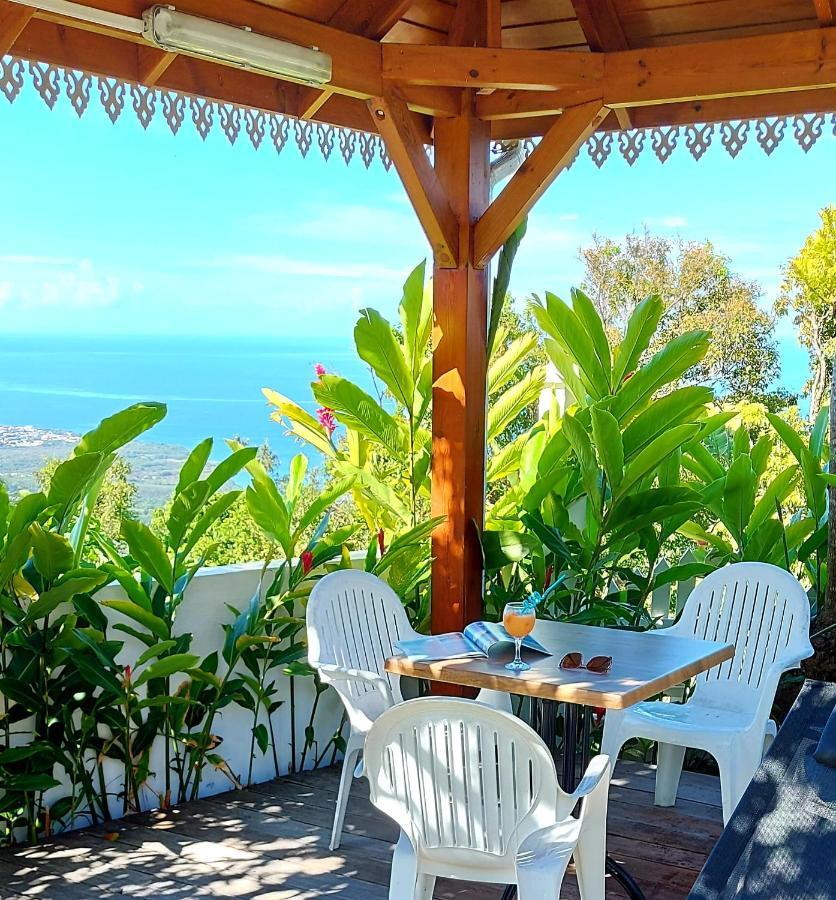 Belavue & Spa Prive, Avec Vue Panoramique Sur Mer, Jardin Creole Paysager, Jacuzzi Prive 부이영뜨 외부 사진