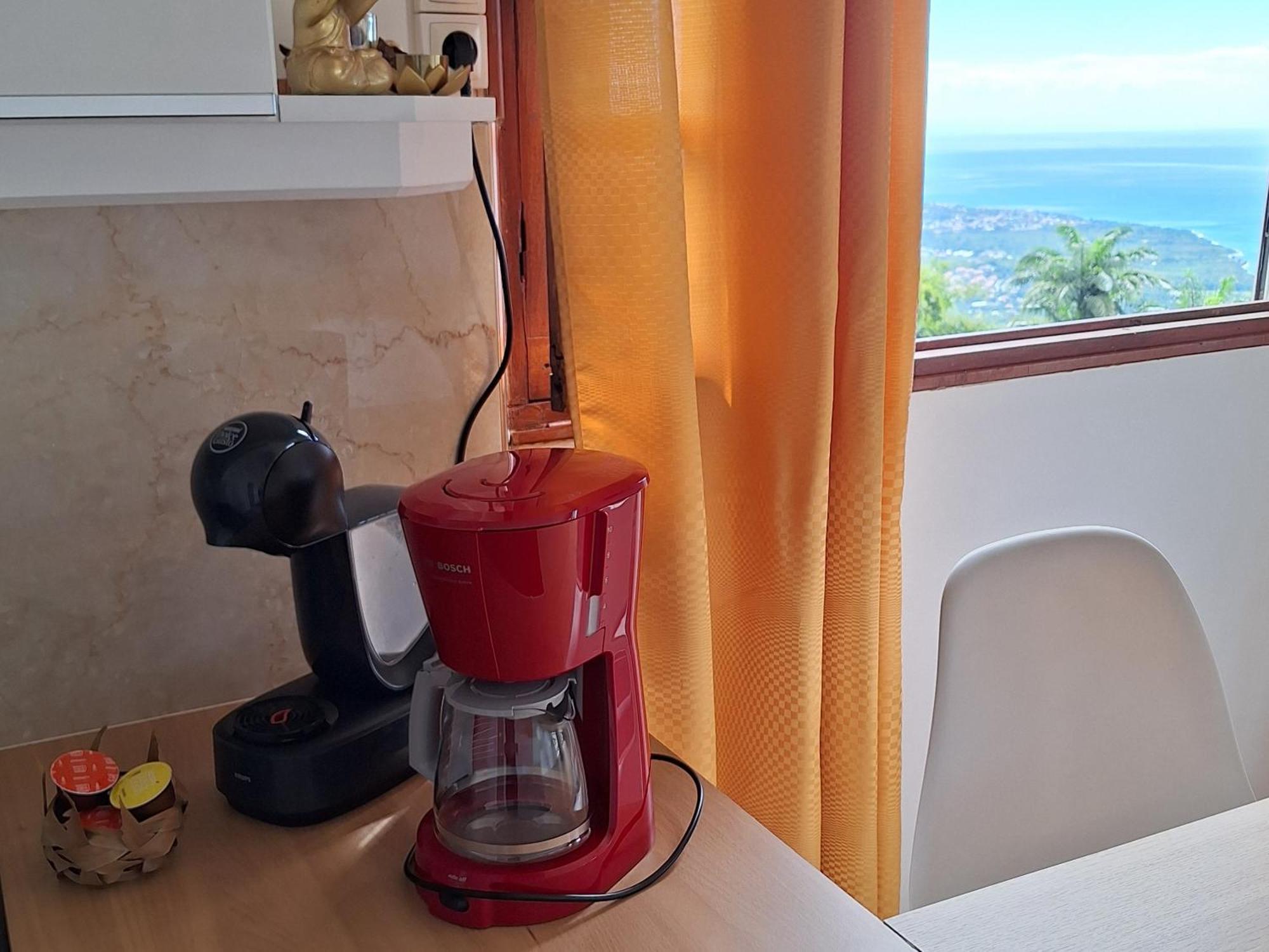 Belavue & Spa Prive, Avec Vue Panoramique Sur Mer, Jardin Creole Paysager, Jacuzzi Prive 부이영뜨 외부 사진