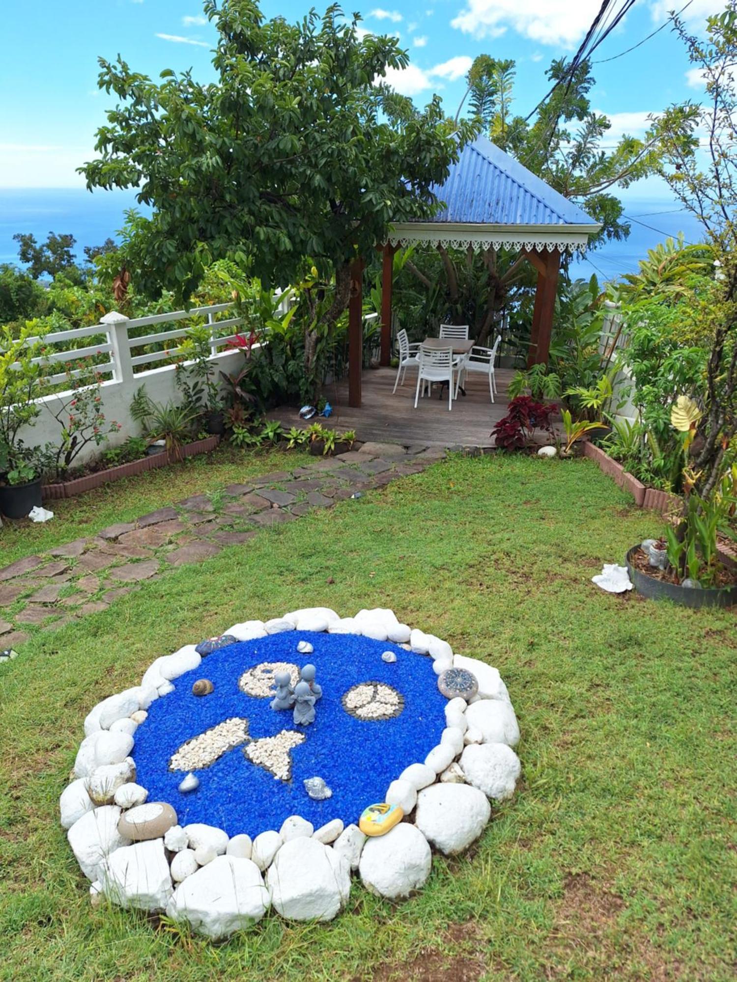 Belavue & Spa Prive, Avec Vue Panoramique Sur Mer, Jardin Creole Paysager, Jacuzzi Prive 부이영뜨 외부 사진